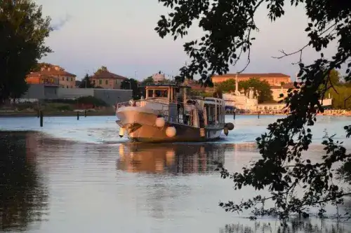 Sunset Aperitif on the Po River